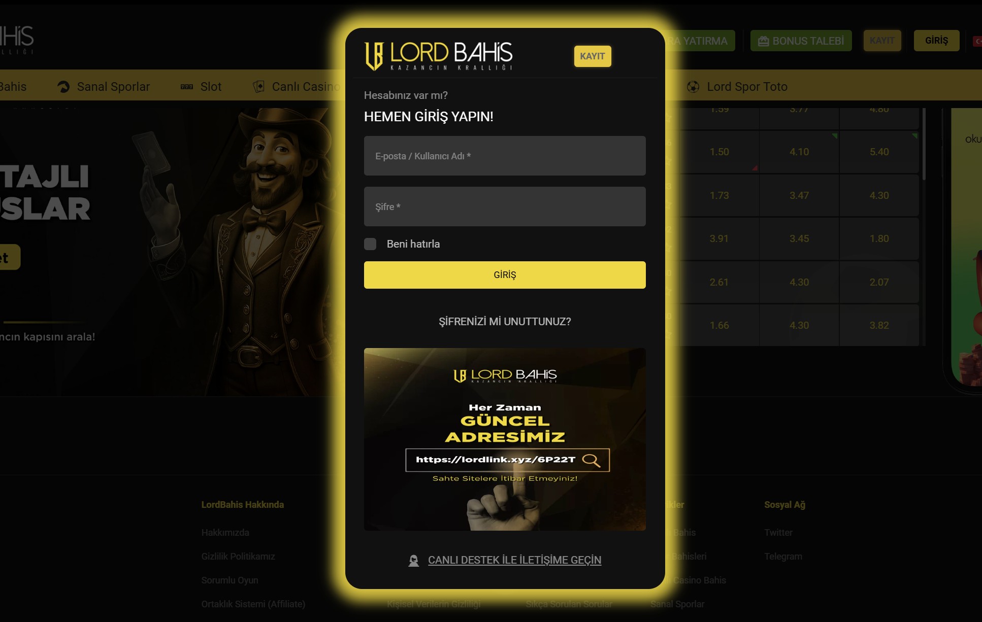 lordbahis giriş
